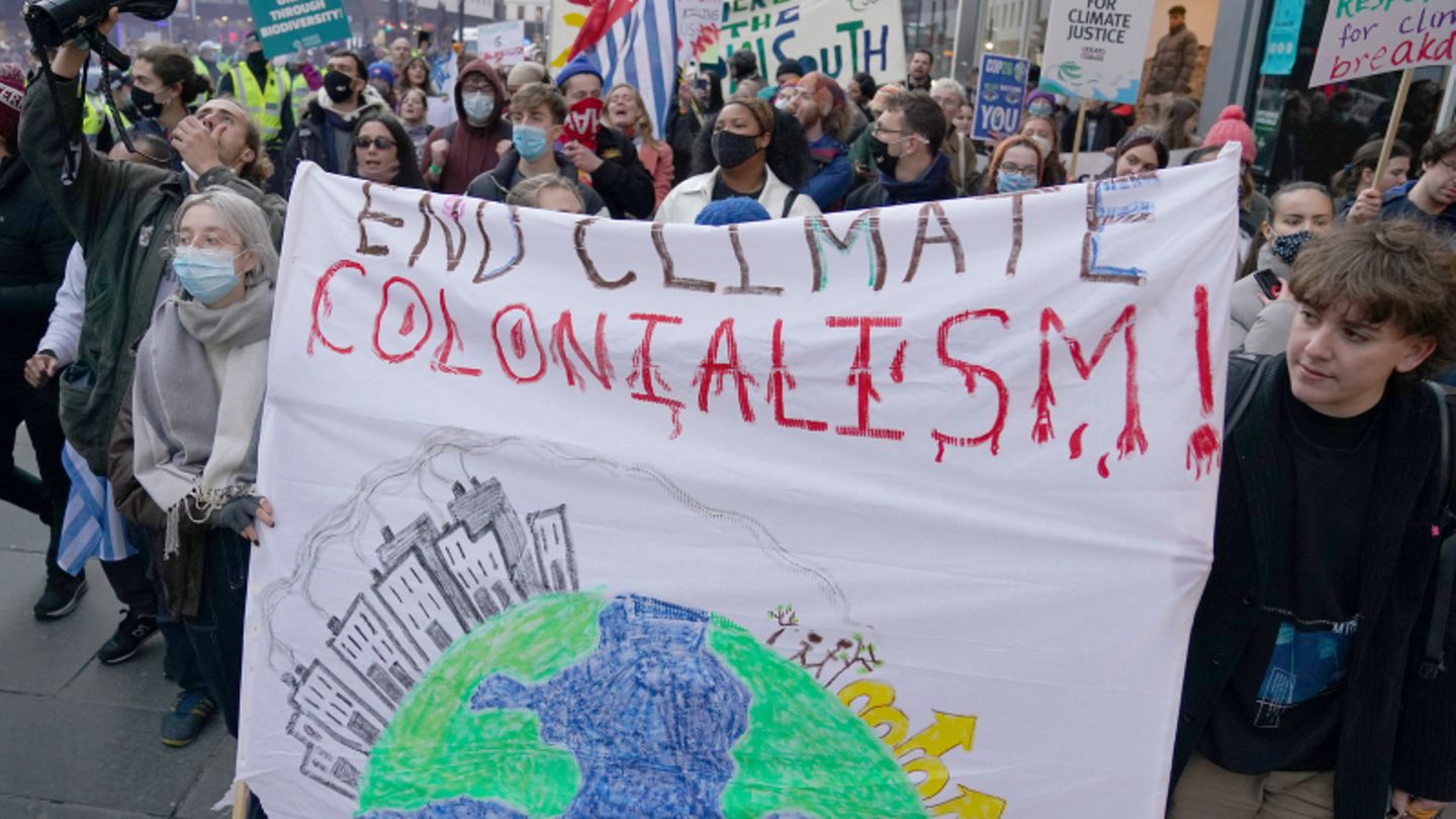 Tausende protestieren in Glasgow für mehr Klimagerechtigkeit 