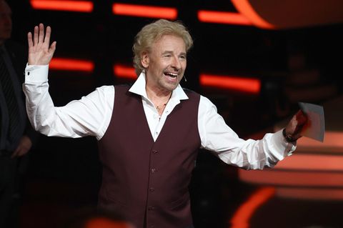 Thomas Gottschalk moderierte am Samstag die "Wetten, Dass..?" Jubiläumssendung