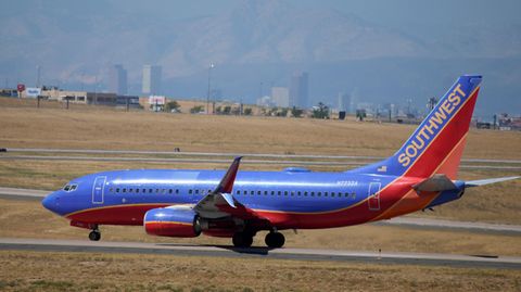Flugzeug von Southwest Airlines