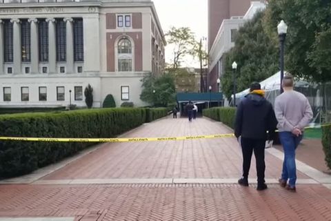 Video: Bombendrohung an New Yorker Elite-Universität Columbia