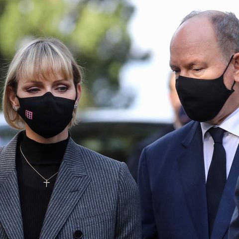 Fürstin Charlène und Fürst Albert bei einem Event in Südfrankreich