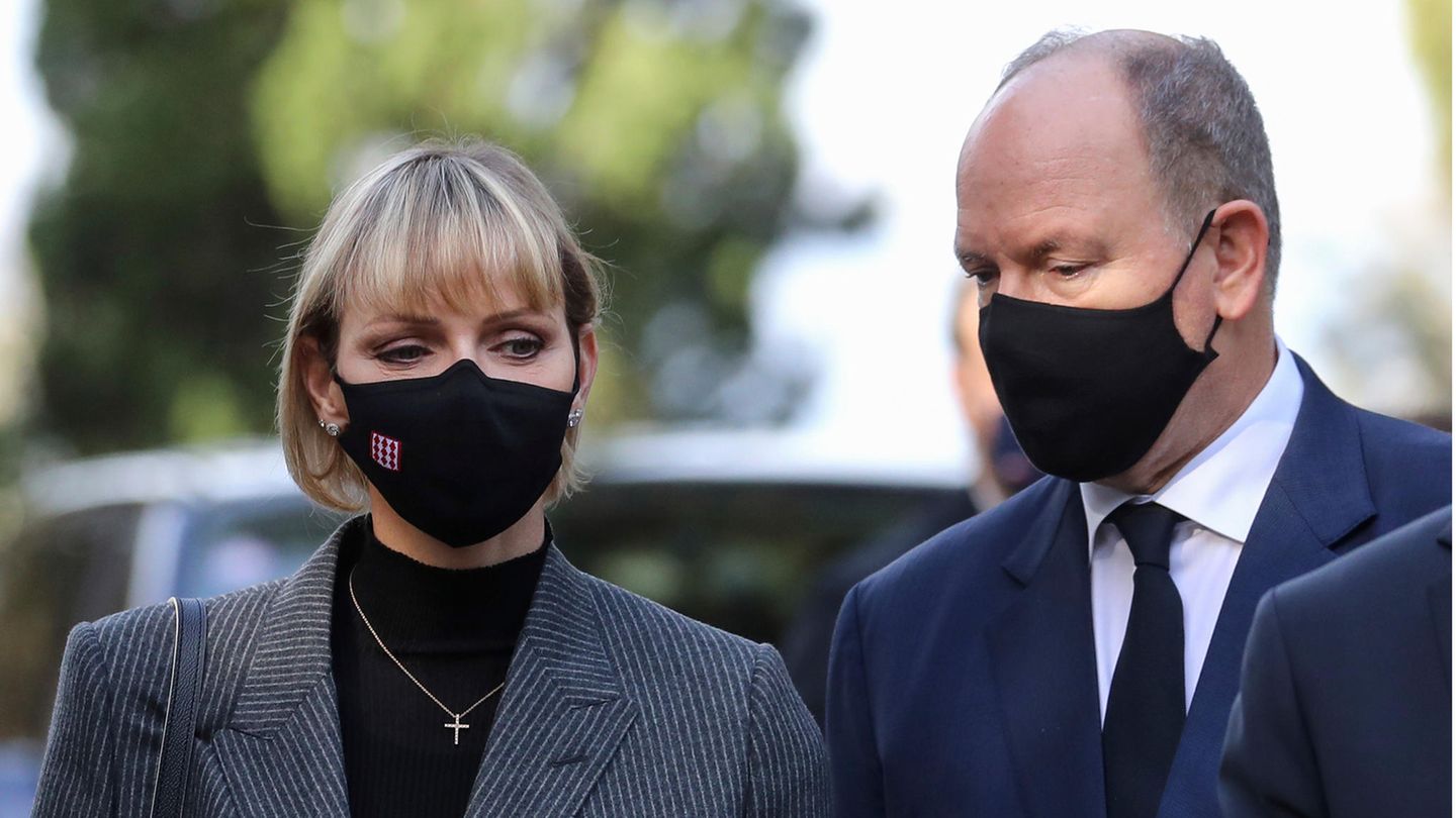 Fürstin Charlène und Fürst Albert bei einem Event in Südfrankreich