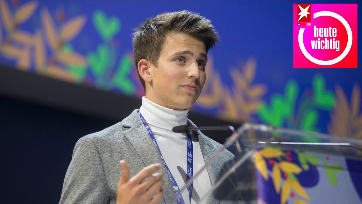 "Das letzte Mal, dass ich von Nachhaltigkeit in der Schule gehört habe, war in der vierten Klasse zum Thema Wasserkreislauf", sagt Joshua Steib