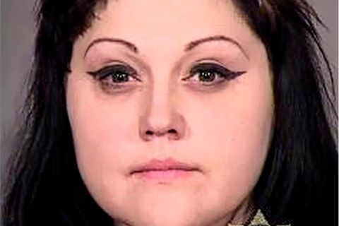 Polizeifoto von Beth Ditto