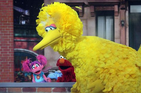 Bibo aus der "Sesamstraße"