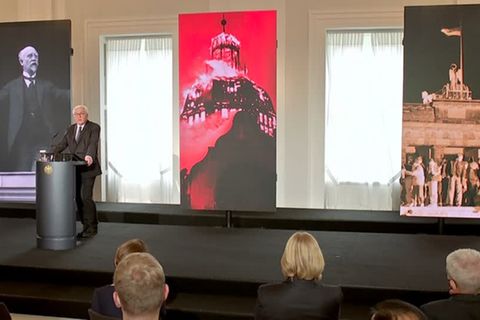 Video: 9. November: Steinmeier mahnt zu "Wachsamkeit und Zivilcourage"