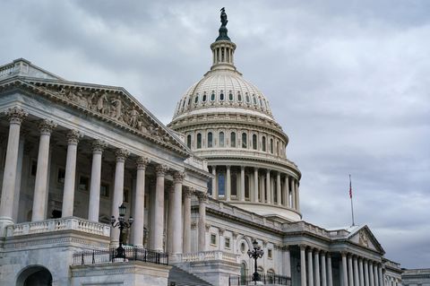 Aufnahme des Kapitols in Washington D.C.