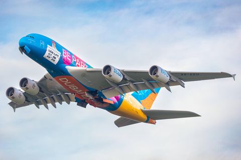 A380 von Emirates "Expo 2020"