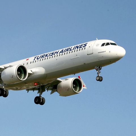 Ein Airbus A321neo von Turkish Airlines, wie er auch auf der Strecke von Istanbul nach Minsk zum Einsatz kommt.