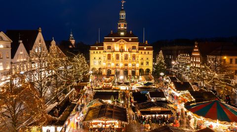 Adventsstimmung auf dem Lüneburger Weihnachtsmarkt