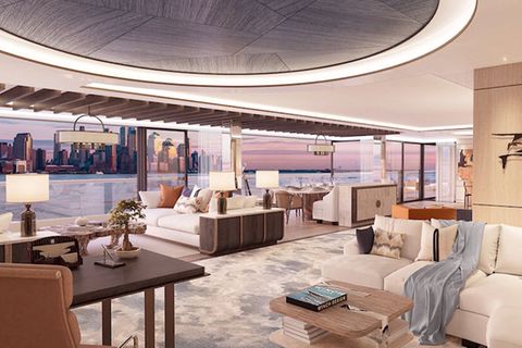 Somnio: Größte Super-Yacht der Welt: So sehen die luxuriösen Apartments des Schiffs aus