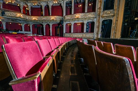 Leerer Theatersaal