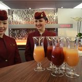Qatar Airways A380 Bar