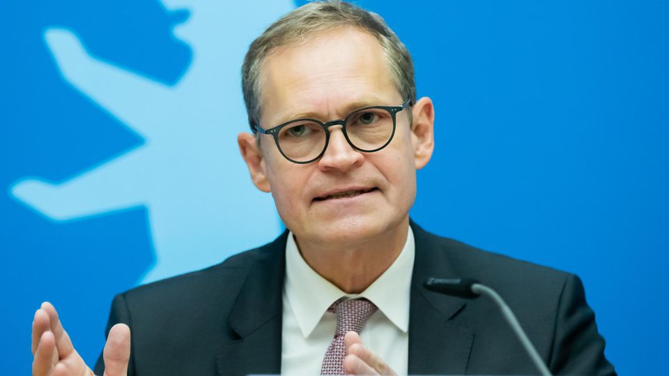 Michael Müller, noch wenige Tage Regierender Bürgermeister von Berlin