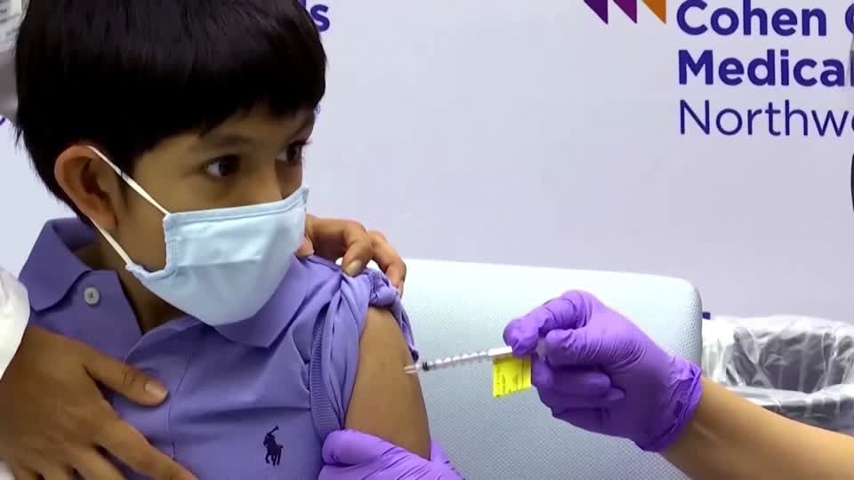 Video: Coronaschutzimpfung für Kinder in den USA Video: Coronaschutzimpfung für Kinder in den USA
