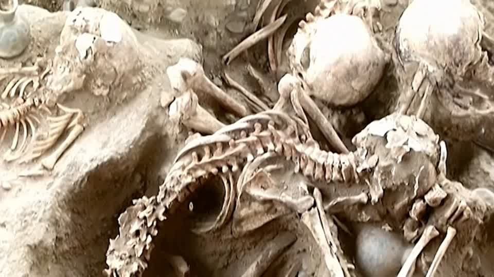 Video: Archäologen graben Überreste untergegangener Kultur aus