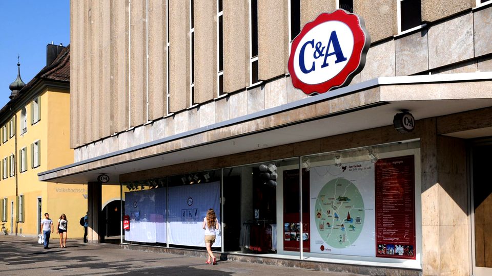 'C&A' Filiale in Freiburg