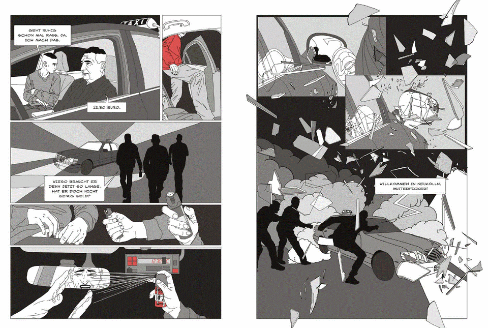 Graphic Novel : ... und ein Alltag, der unter anderem vom Wechselspiel zwischen Langeweile, Perpektivlosigkeit und Gewalt geprägt ist. ... und ein Alltag, der unter anderem vom Wechselspiel zwischen Langeweile, Perpektivlosigkeit und Gewalt geprägt ist.