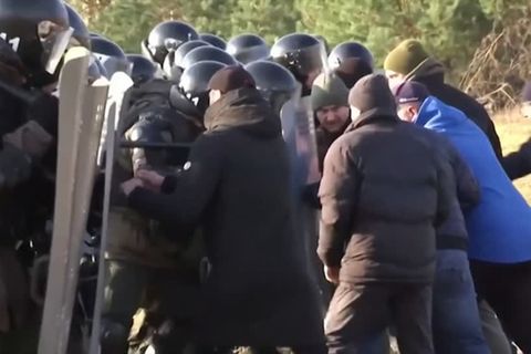 Ukraine: Grenzschützer proben Push-Backs: "Unsere Aufgabe ist es, Eindringlinge aufzuhalten"