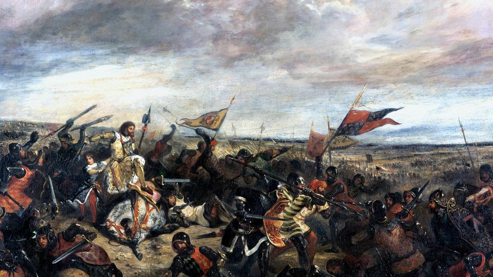 The British Won The Battle Of Poitiers.
