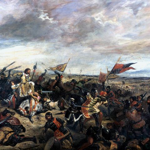 In der Schlacht von Poitiers triumphierten die Engländer.