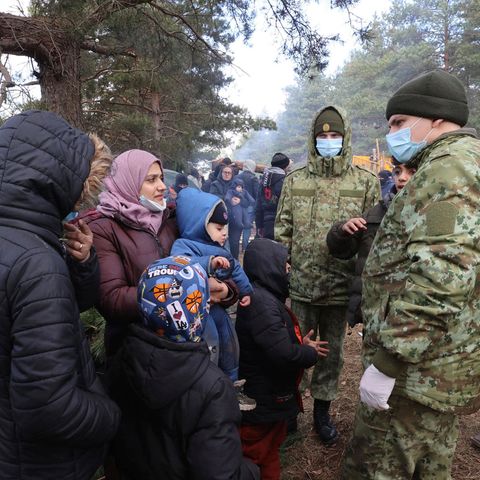 Flüchtlinge in Belarus