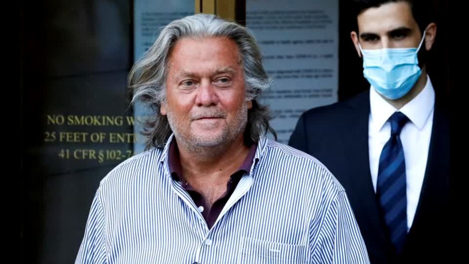 Video: Trumps früherer Chefstratege Bannon angeklagt