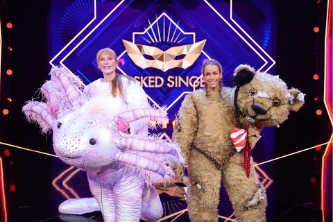 The Masked Singer: Andrea Sawatzki und Annemarie Carpendale in ihren Kostümen