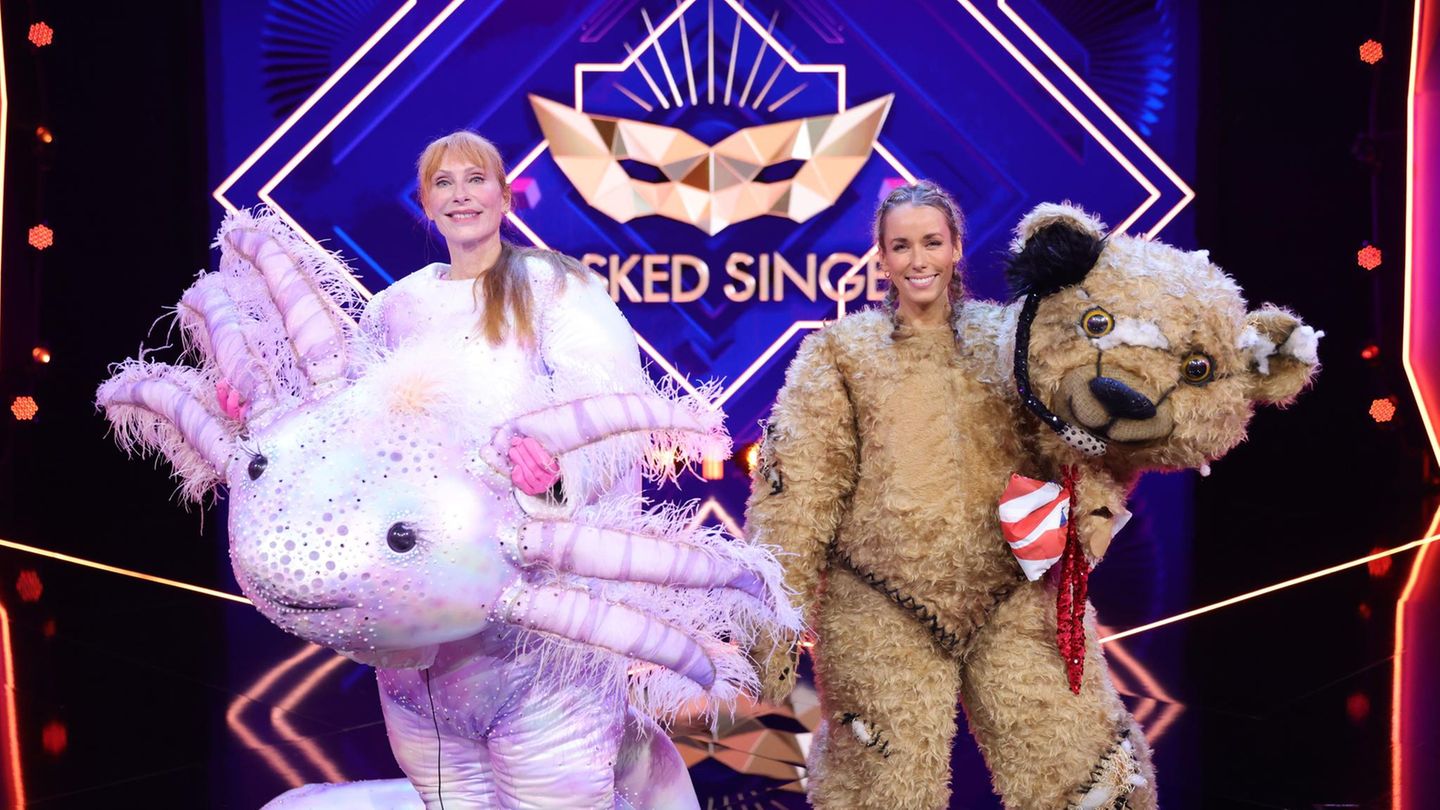 The Masked Singer: Andrea Sawatzki und Annemarie Carpendale in ihren Kostümen