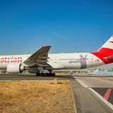 Impfzentrum an Bord einer Boeing 777 von Austrian Airlines