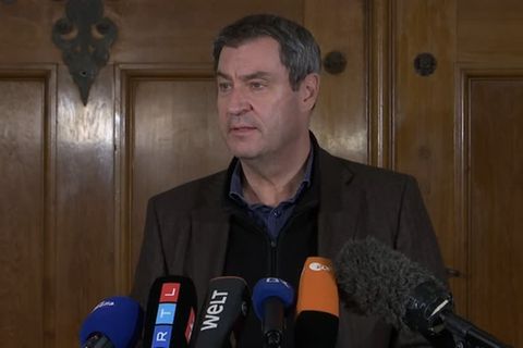 Video: Söder - mit aktueller Gesetzeslage sind wir werhlos gegenüber Corona