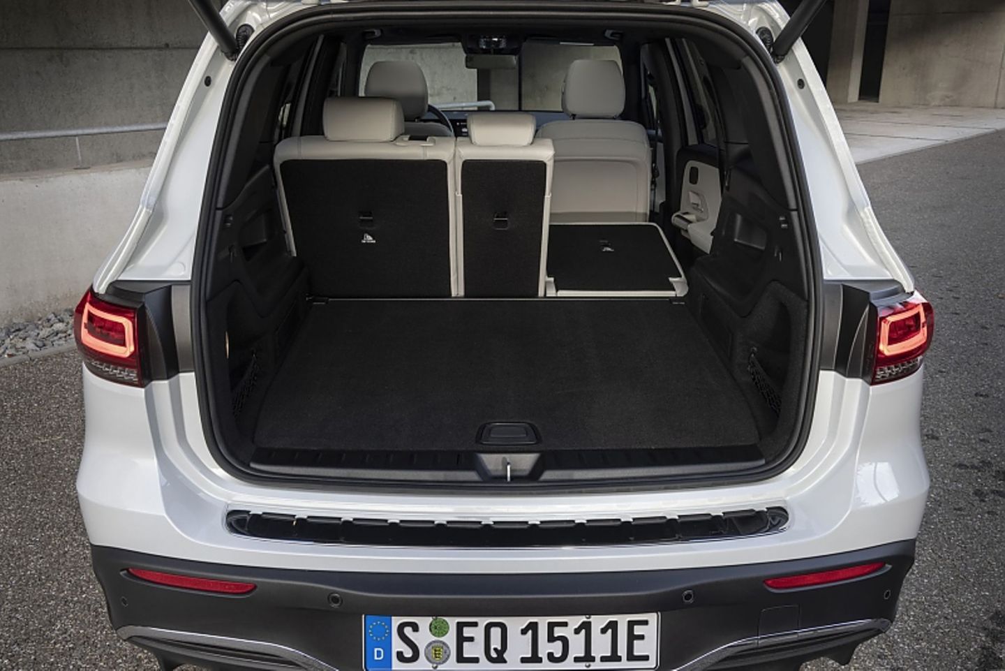 Der Kofferraum fasst maximal 1.710 Liter