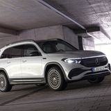 Der Mercedes EQB 300 4Matic wird bei 160 km/h abgeregelt