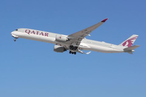 Ein Flugzeug der Qatar Airqays (Symbolfoto)