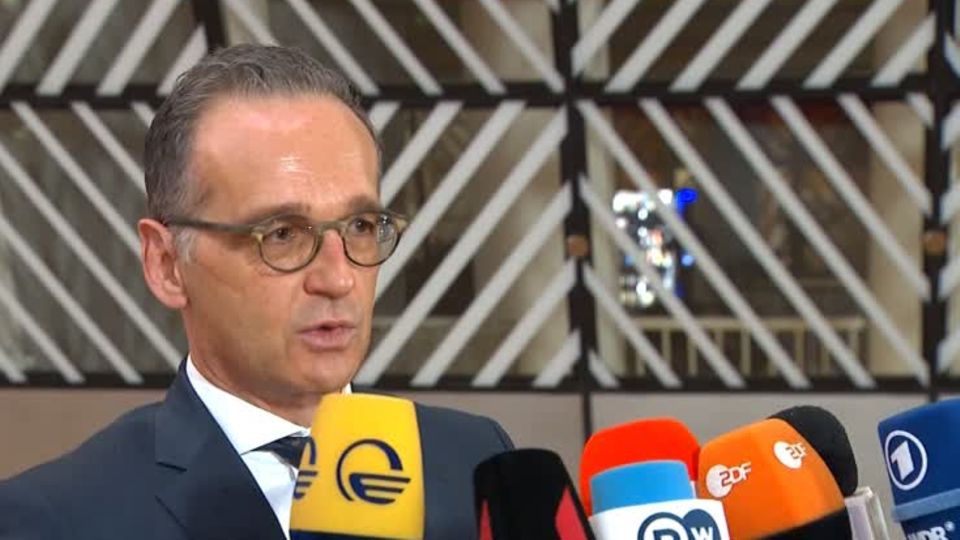 Video: "Werden die Sanktionen weiter verschärfen": Maas kündigt weitere Schritte gegen Belarus an