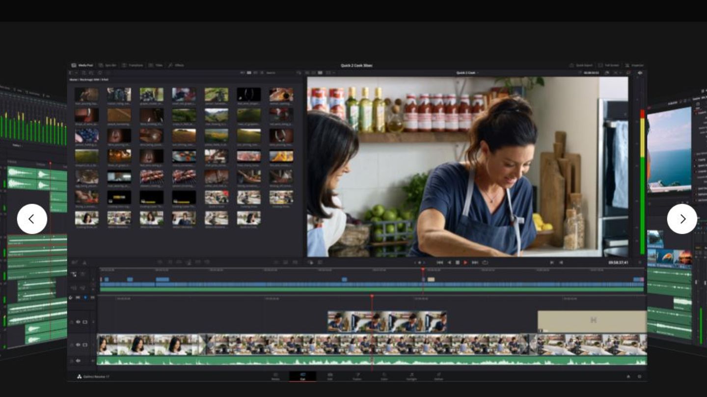 Richtig coole Videos? Davinci Resolcve kostet nichts.  Die Videoschnittsoftware Davinci Resolve von Blackmagic ist im Wortsinn eine Killer-Applikation. Sie kann es locker mit Premiere und AfterEffects aufnehmen, für die Adobe rund 300 Euro pro Jahr im Abo verlangt. Blackmagic Davinci dagegen kostet: Nichts. Für Blackmagic, einem Hersteller professioneller Film-Hardware, ist die für Windows und MacOS erhältliche Software ein Nebenprodukt. Ursprünglich für die Farbnachbearbeitung von Kinofilmen entwickelt, hat sich die Davinci Resolve mittlerweile zu einem vollwertigen Schnittprogramm samt Colorgrading, Spezialeffekten und Soundaufbereitung gemausert. Spezialität: Grading und Tracking. Die Filter, die Snapchat und Instagram so beliebt gemacht haben, gibt es hier auf Profilevel. Virtuelle Plakate an Wände kleben, 3D-Texte ins Video stellen, die Farbe eines vorbeifahrenden Autos ändern – kein Problem. Der eigentliche Schnitt sowieso nicht.  In den vergangenen zwei Jahren sind auf YouTube zahlreiche hochwertige Kanäle rund um Davinci Resolve entstanden, darunter auch einige Deutschsprachige. Andreas Alb vermittelt die Grundlagen, Johannes Füssel die Welt des Trackings und Spezialeffekte und der "Farbkanal" gibt Tipps, wie man seinem Video diesen Kino-Look verpassen kann. Gute Englischkenntnisse sind leider Voraussetzung. Davinci Resolve liegt  nur in Englisch vor.