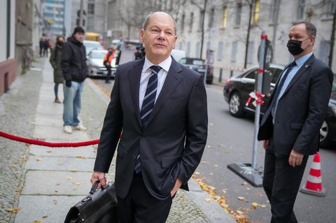 Kann sich für eine Impfpflicht für bestimmte Berufsgruppen durchaus vorstellen: der vermutlich nächste Bundeskanzler Olaf Scholz
