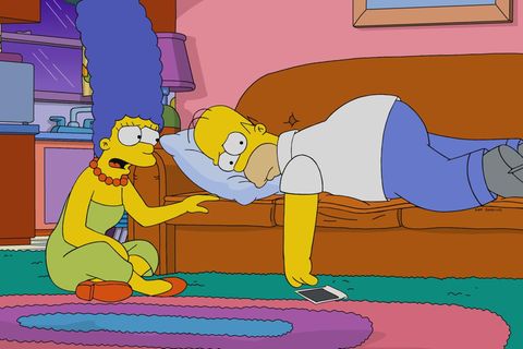 Die Simpsons: Marge Simpson und Homer Simpson