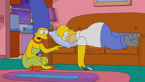 Die Simpsons: Marge Simpson und Homer Simpson