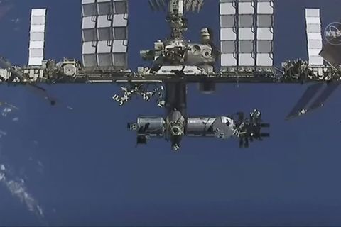 Konflikt im All: USA klagen Russland an: Weltraumschrott soll ISS-Astronauten gefährdet haben