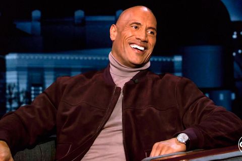 Mit einem Augenzwinkern verriet Dwayne Johnson, dass er gerne den nächsten Bond spielen würde 