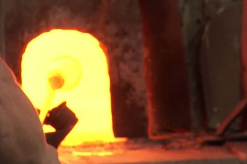 Video: Ofen aus auf Murano