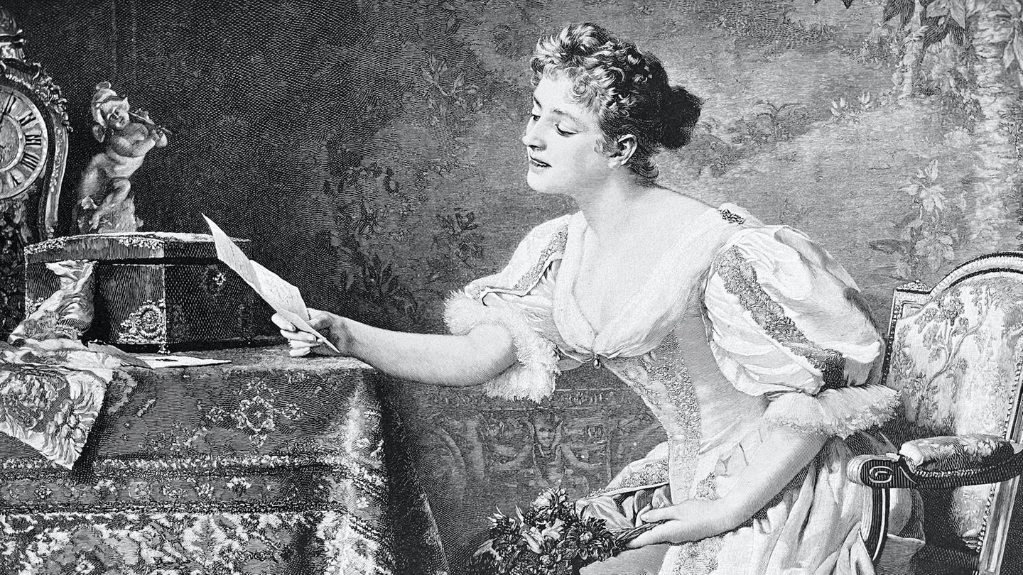 Eva Wyss sammelt Liebesbriefe. Der Satz 