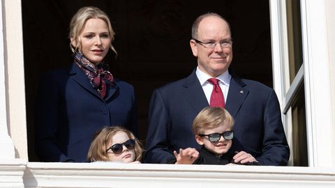 Fürstin Charlène und Fürst Albert