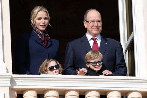 Fürstin Charlène und Fürst Albert