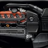Der Motor des Audi TT RS Coupé 8J (2009)