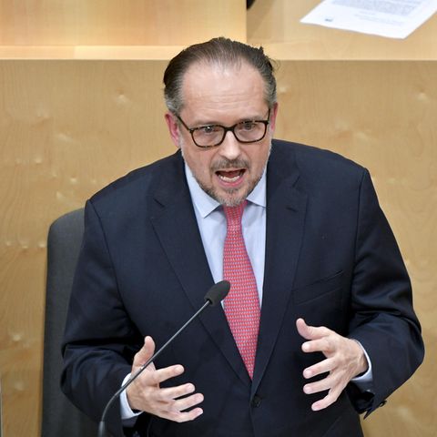 Alexander Schallenberg verkündet den bundesweiten Lockdown