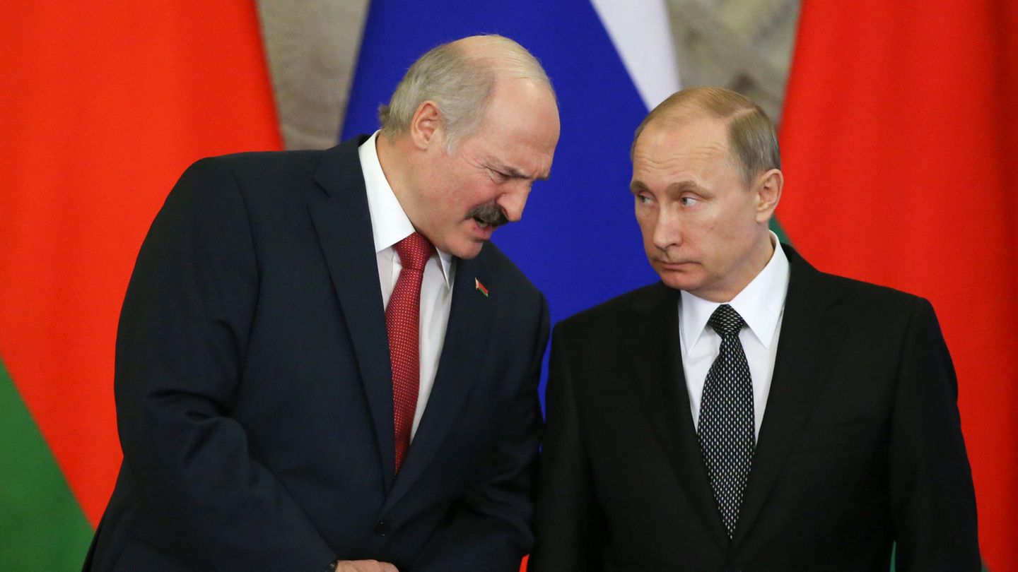 Lukaschenko und Putin