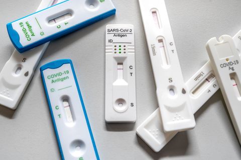Mehrere Corona Schnelltests