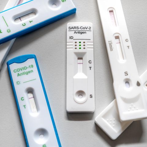 Mehrere Corona Schnelltests